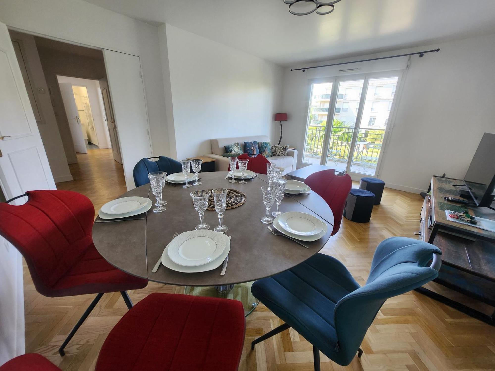 5' Disneyland Cozy Appartment Montévrain Extérieur photo